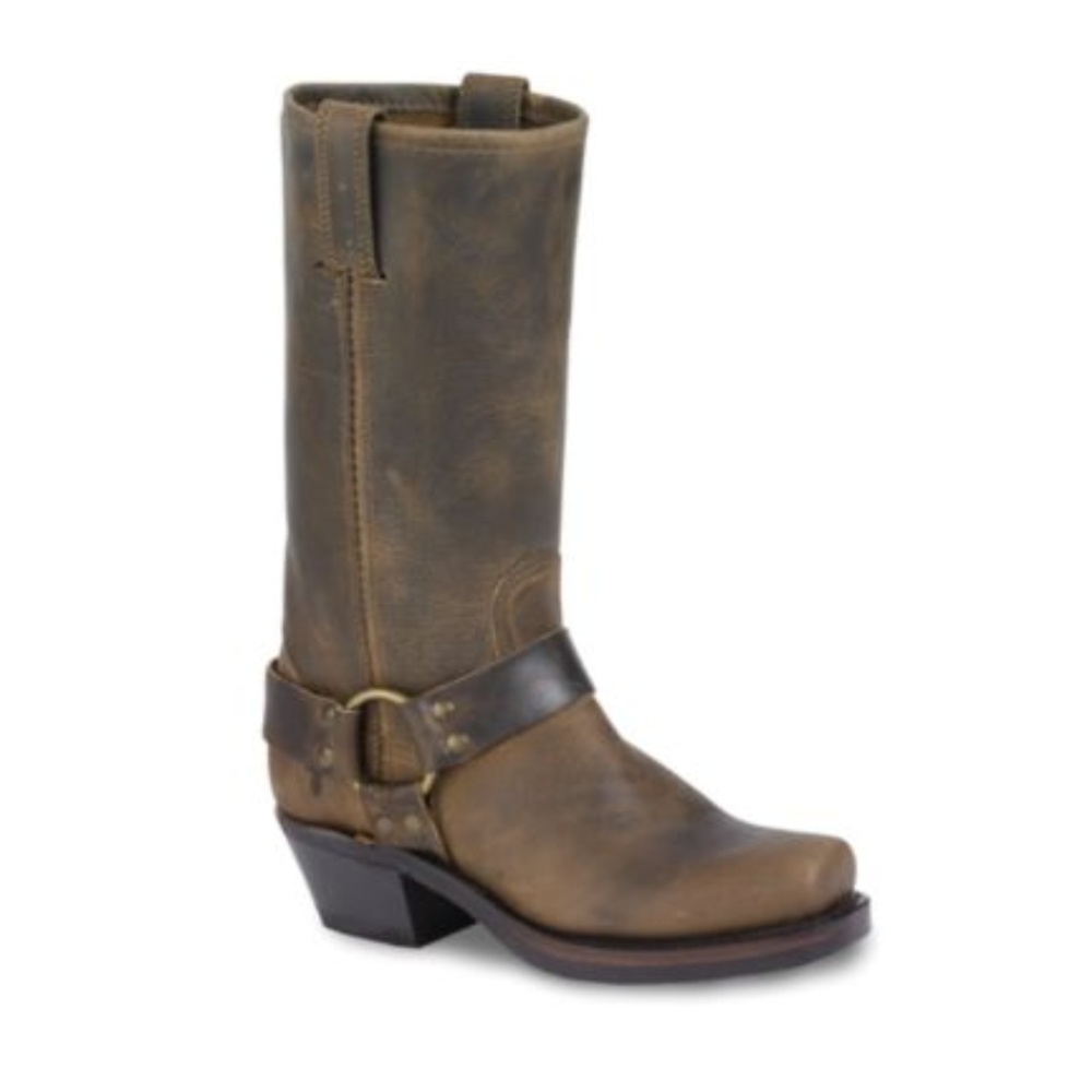 FRYE 12R Harness Boot in Brown
